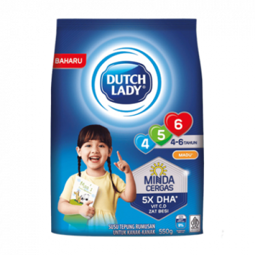 DUTCH LADY GUM 456 HONEY 550G DUTCH LADY GUM 456 HONEY 550G