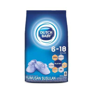 DUTCH BABY FOF 6-18 MONTHS 850G