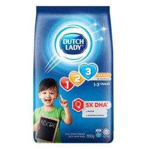 DUTCH LADY GUM 123 HONEY 550G