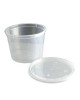 K&K MS 25 CLEAR RD CONTAINER W/LID 10PCS