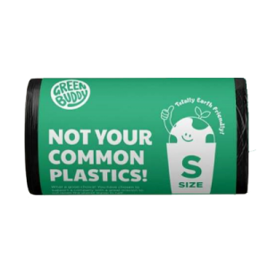 GREEN BUDDY S BLACK PLASTIC BAG 45*54CM