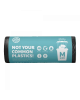 GREEN BUDDY M BLACK PLASTIC BAGS 76*100CM