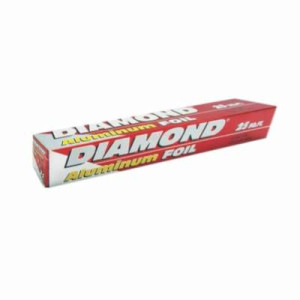 K&K DIAMOND ALUMINIUM FOIL 25SQFT K&K DIAMOND ALUMINIUM FOIL 25SQFT