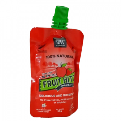 NZAP FRUIT HITZ STRAWBERRY 90G