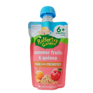 RAFFERTYS GARDEN S FRUITS QUINOA BF 120G  RAFFERTYS GARDEN S FRUITS QUINOA BF 120G