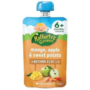 RAFFERTYS GARDEN MANGO APL SWEET PTT BF 120G  RAFFERTYS GARDEN MANGO APL SWEET PTT BF 120G