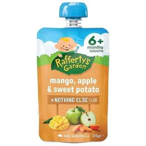 RAFFERTYS GARDEN MANGO APL SWEET PTT BF 120G 