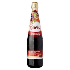RIBENA CONC 100% STRAWBERRY 850ML