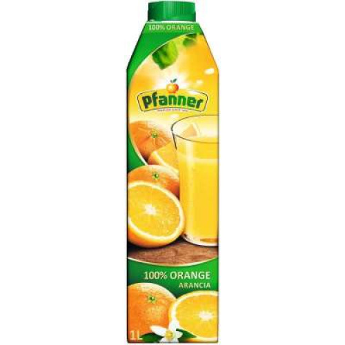 PFANNER ORANGE JUICE 100% 1L