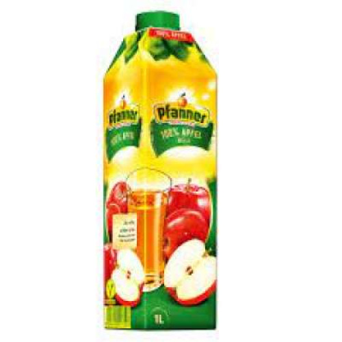 PFANNER APPLE JUICE 100% 1L