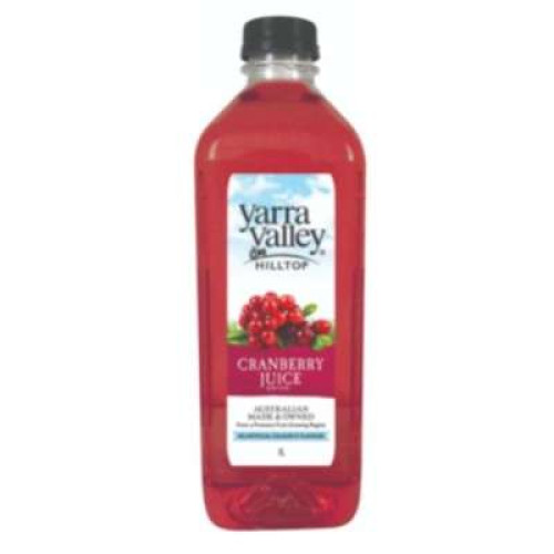 YARRA VALLEY CRANBERRY JUICE 1L