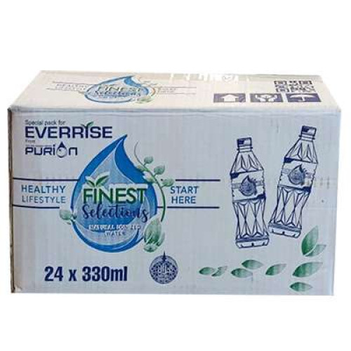 FINEST NATURAL IONIZED WATER 330ML X24