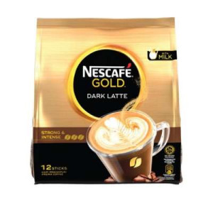 NESCAFE GOLD DARK LATTE 34G*12 NESCAFE GOLD DARK LATTE 34G*12