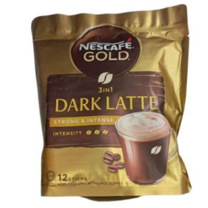 NESCAFE GOLD DARK LATTE 34G*12 NESCAFE GOLD DARK LATTE 34G*12