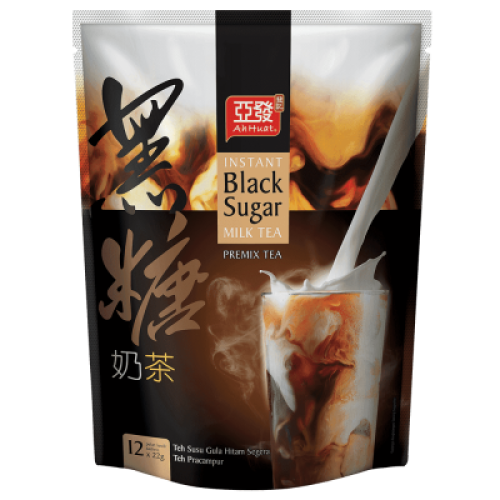 AH HUAT BLACK SUGAR MILK TEA 22G