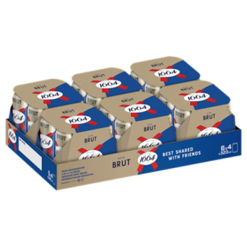K 1664 BRUT CAN 320ML X 24 