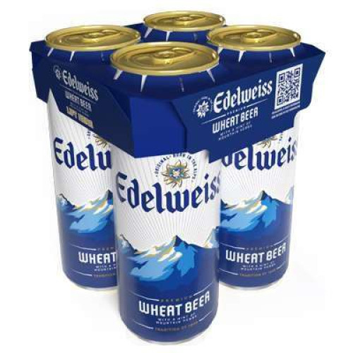 EDELWEISS CANS 320ML X4