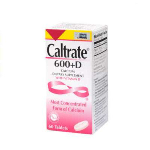 CALTRATE 600+D CALCIUM 60S