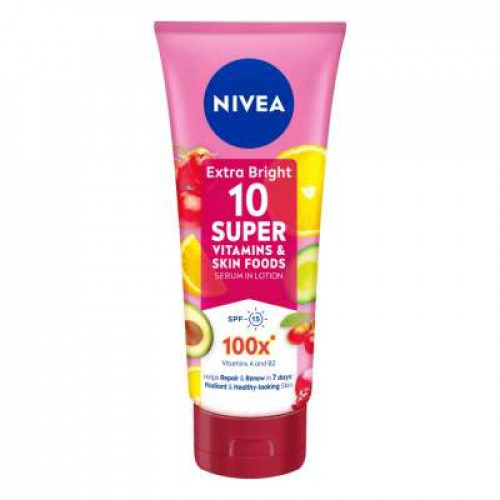 NIVEA 10 SUPER VIT& SKIN FOODS LTN 320ML