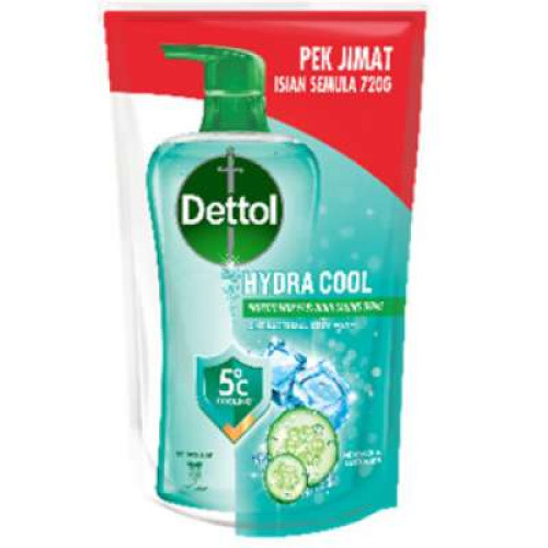 DETTOL REFILL HYDRA COOL 720ML 