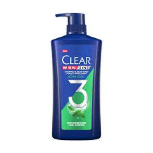 CLEAR MEN 3 IN 1 ACTIVE COOL 333ML