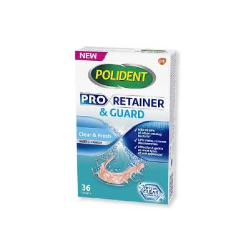 POLIDENT PRORETAINER CLEANSER 36'S