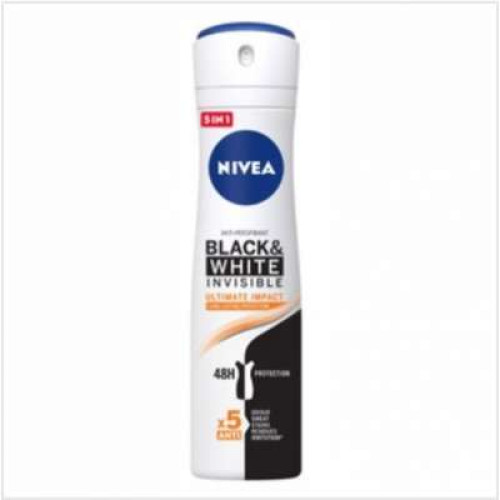 NIVEA NID (F) B&W ULT IMPACT SPRAY 150ML