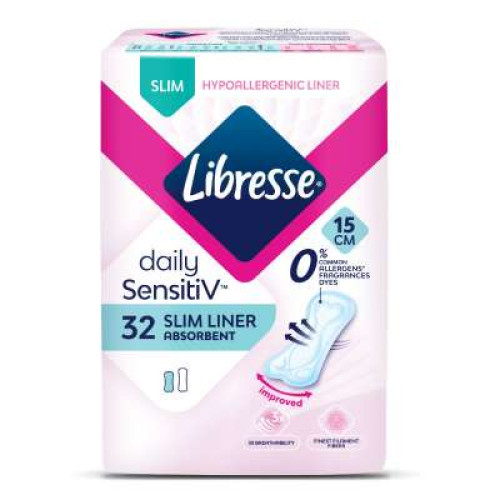 LIBRESSE ODOUR CARE SLIM PL 15CM 32SX3