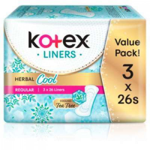 KOTEX PL HERBAL COOL 26S 