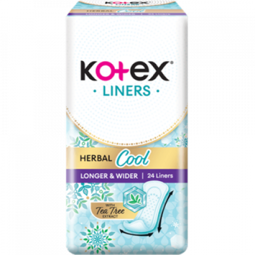 KOTEX PL HERBAL COOL L&W 24S 