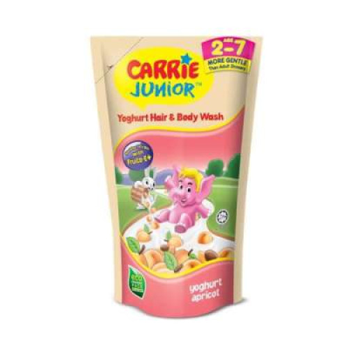 CARRIE JR HAIR BODY WASH APRICOT YOGURT TP 475G*2