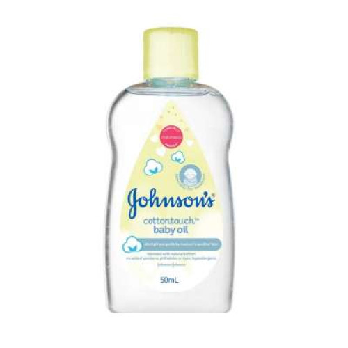 JOHNSON'S COTTON TOUCH BABY OIL 50ML