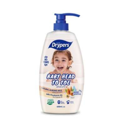 DRYPERS BABY HEAD TO TEO 650ML -ALM 