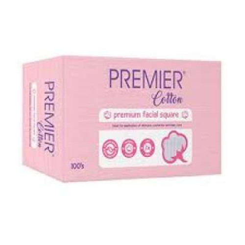 PREMIER PREMIUM FACIAL COTTON BOX 100S