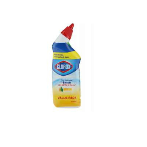 CLOROX TBC W/BLEACH LEMON 500ML*2