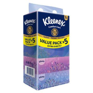 KLEENEX CC FT BOX 3P 90S X5 KLEENEX CC FT BOX 3P 90S X5