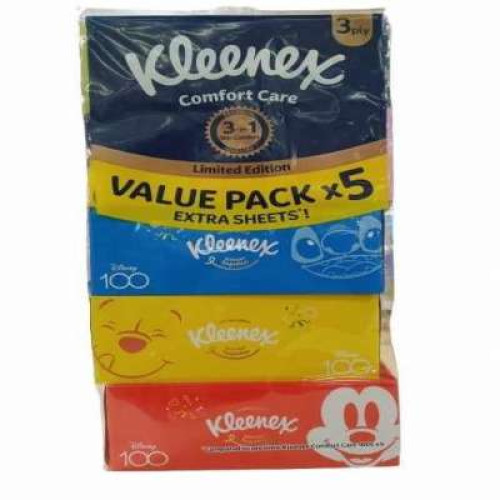 KLEENEX LTD EDT FT BOX 3P 90S X5