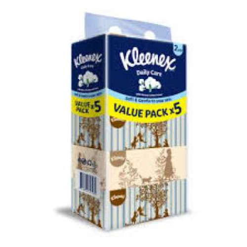 KLEENEX VINTAGE FT BOX 2P 120S X5