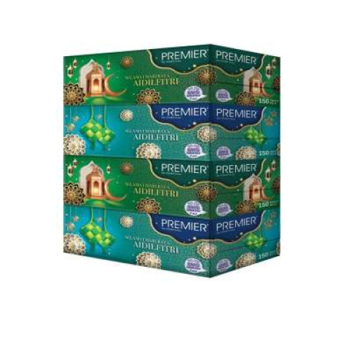 PREMIER FACIAL TISSUE (HARVEST) 150S X4