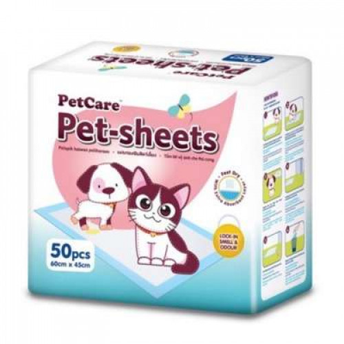 PET CARE PET SHEETS 50S