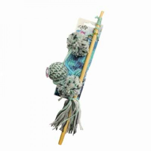 AFP CAT TOYS KNOTTY HABIT WAND (ASSORTED)