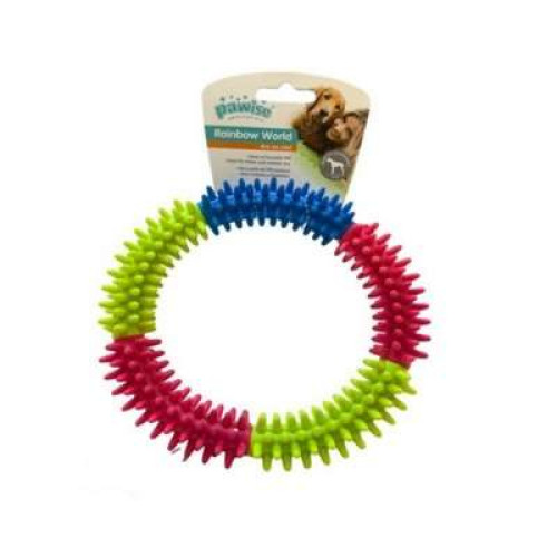 PAWISE Dog Toy Rainbow World - M Size (assorted)