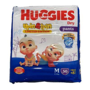 HUGGIES DRY PANTS SJP M50+8S