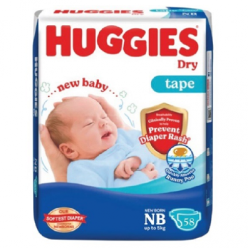 HUGGIES DRY JUMBO NB58 HUGGIES DRY JUMBO NB58