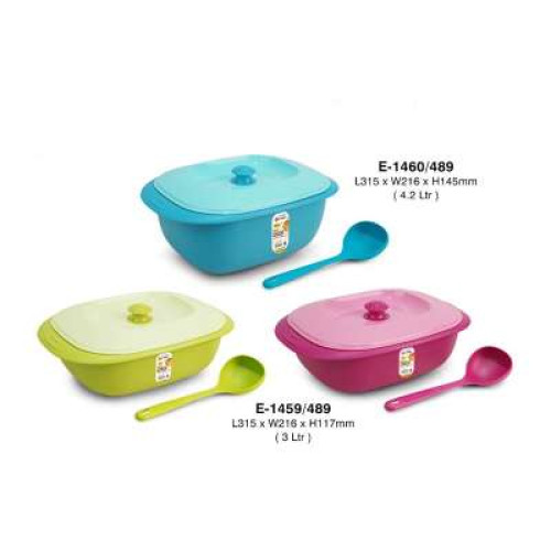 ELIANWARE E1459-60/489 4 IN 1 CASSEROLE SET