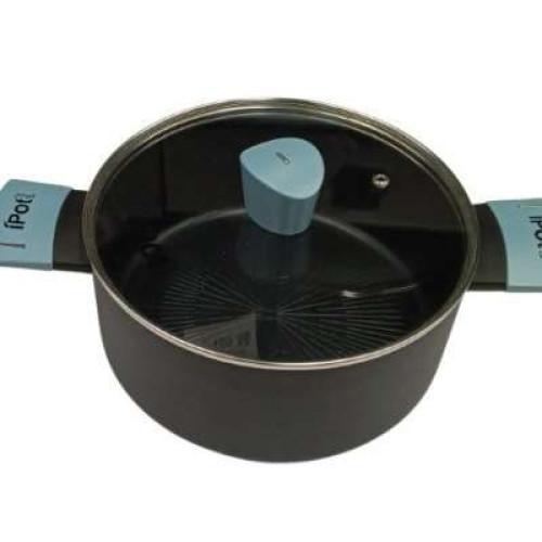 IPOT PLUS P-IP1420 20CM PRESSED NS CASSEROLE W/LID