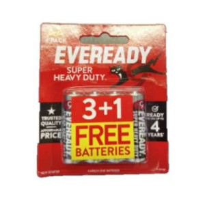EVEREADY SHD AA 3 FREE 1 (1215BP3+1R)