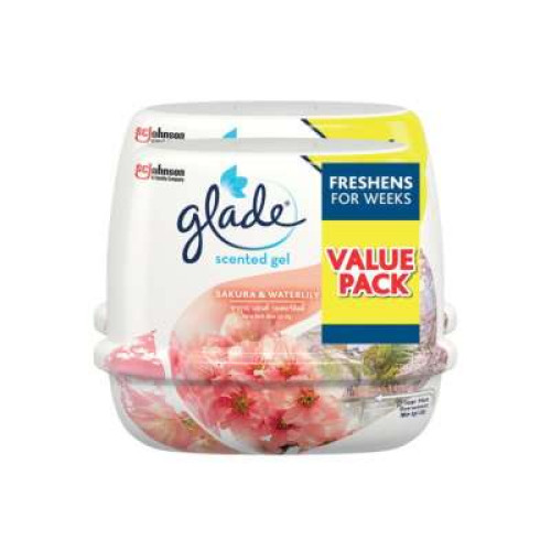 GLADE SCENTED GEL 180G TP-SAKURA  B2F1