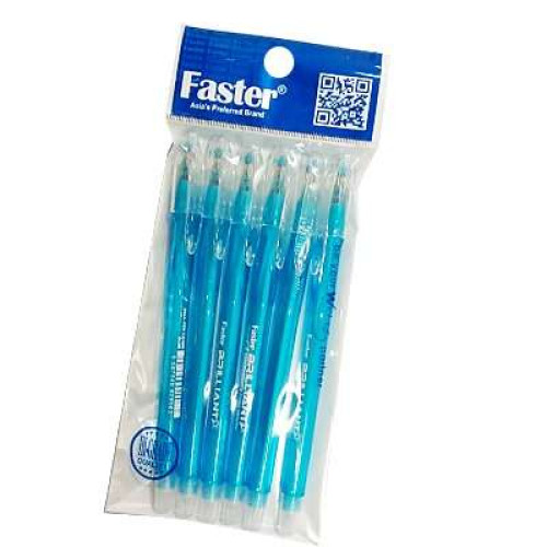 FASTER CX446 6BL 0.7MM BALL PEN (6IN1)