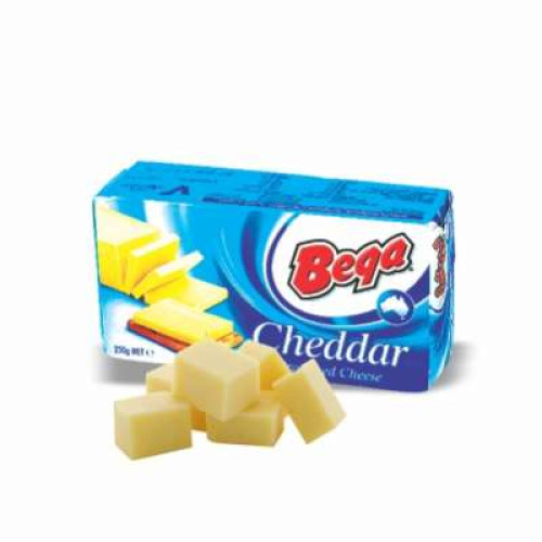 BEGA PROCESSED CHEDDAR CHEESE BLK 500G